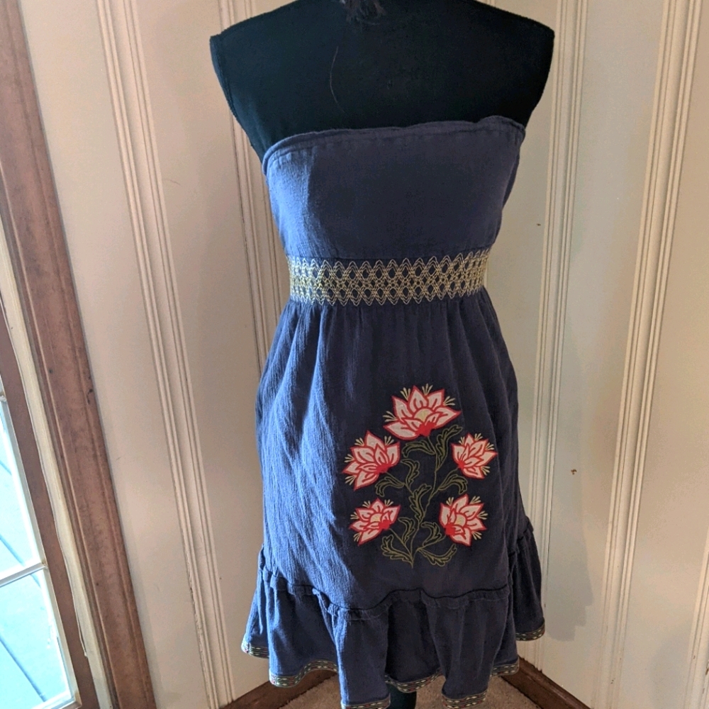 Flying Tomato Strapless Dress